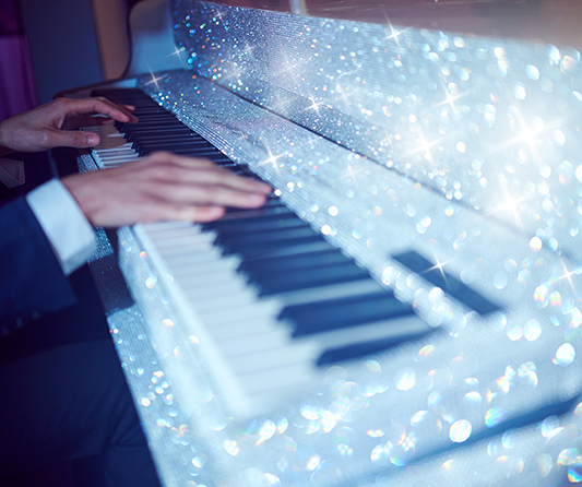 The Sparkle Band perform at weddings in Abu Dhabi