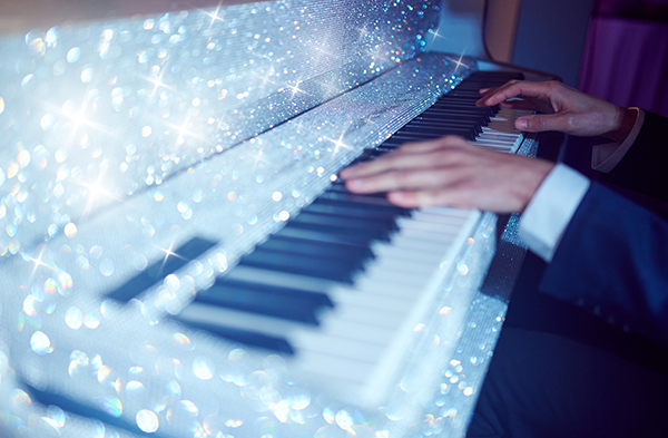 The Sparkle Band perform at a luxury wedding in the Azores