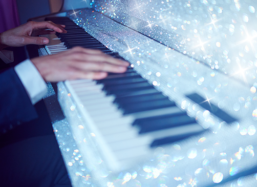 The Sparkle Band perform at weddings in Brittany, France