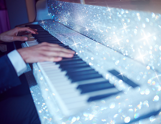 The Sparkle Band perform at a wedding in Wycombe, Buckinghamshire