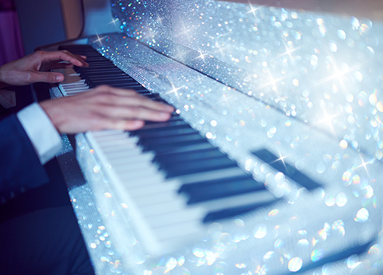 The Sparkle Band perform at weddings in Cyprus