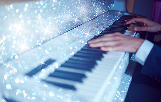 The Sparkle Band perform at weddings in Edinburgh