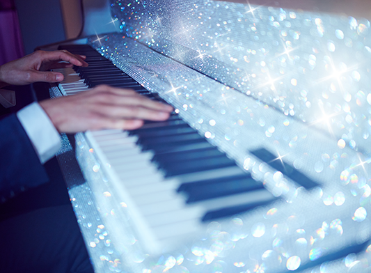 The Sparkle Band perform at weddings in French Riviera