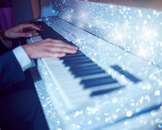 The Sparkle Band perform at a wedding in Maidstone, Kent