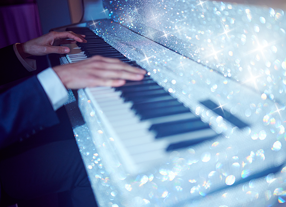 The Sparkle Band perform at weddings in Las Vegas, NV