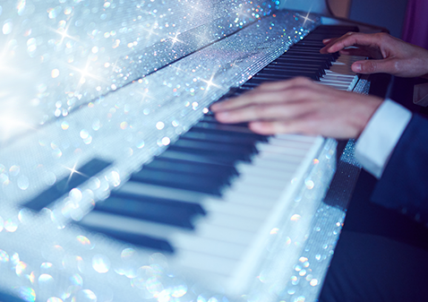 The Sparkle Band perform at a wedding in Lincoln, Lincolnshire