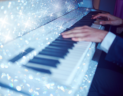 The Sparkle Band perform at weddings in the Loire Valley, France