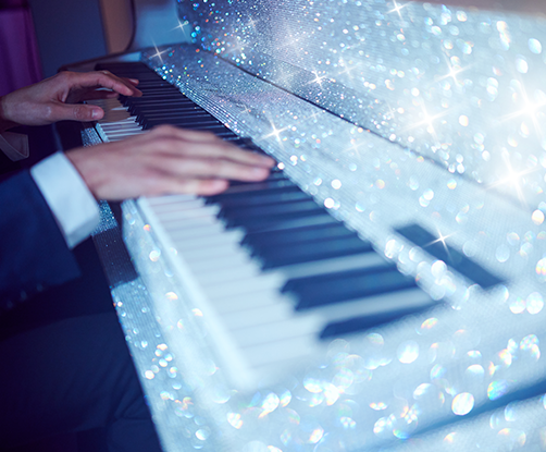 The Sparkle Band perform at a wedding in King's Lynn, Norfolk