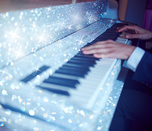 The Sparkle Band perform in Paris, France