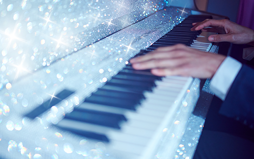 The Sparkle Band perform at a beach wedding in Newport, Rhode Island