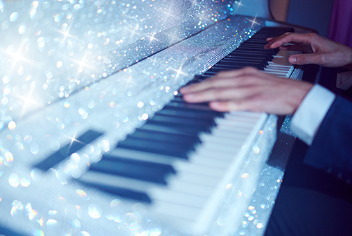 The Sparkle Band perform at a wedding in Texas