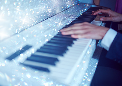 The Sparkle Band perform at a wedding in Wiltshire